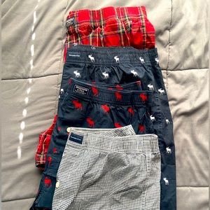 Abercrombie Boxers set of 4 medium